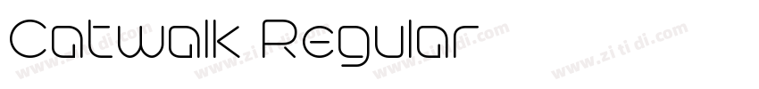 Catwalk Regular字体转换 Catwalk Regular字体转换